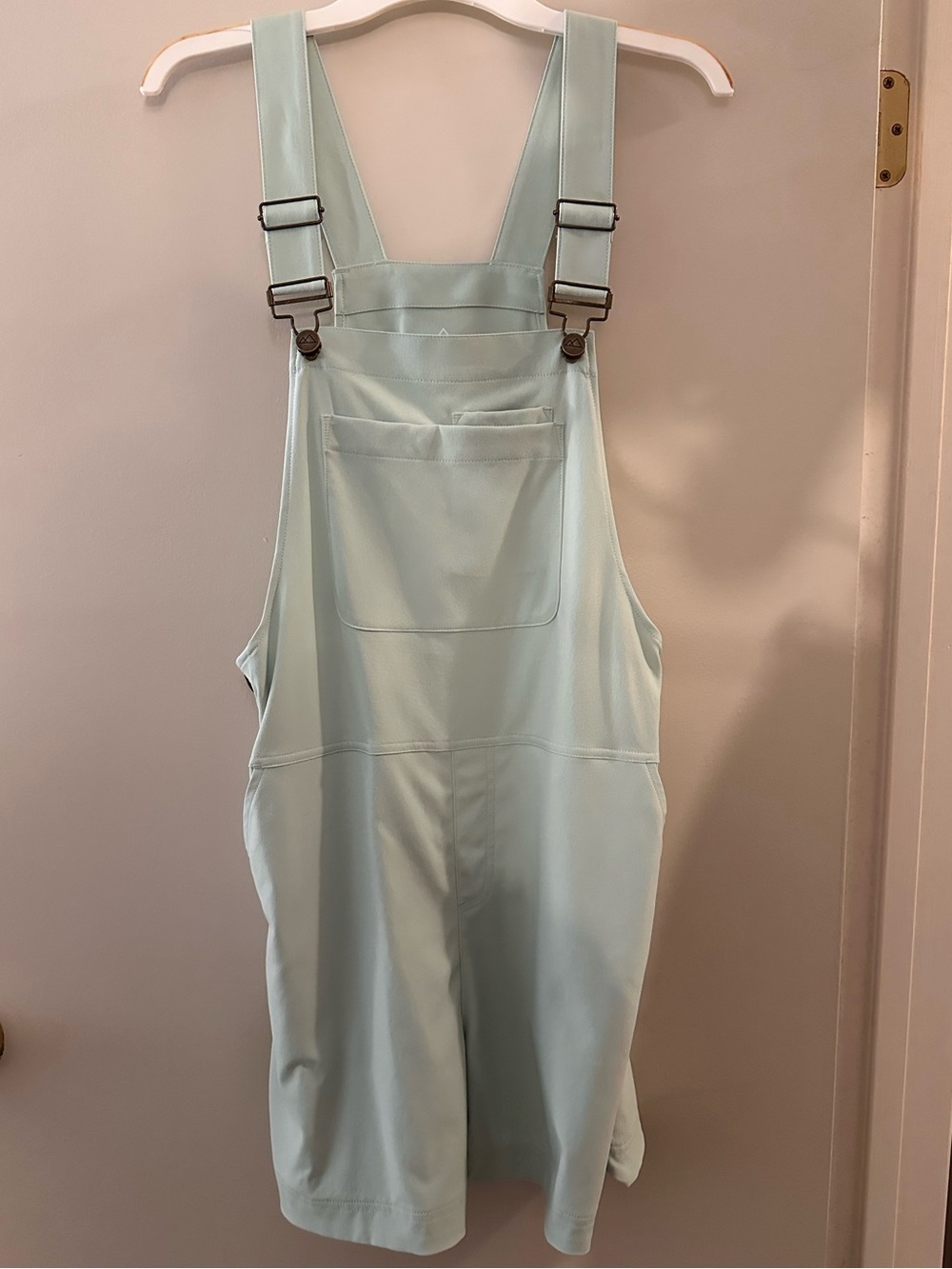 Mint colored Wild Rye Eeva Short Overalls- size 8 - never worn, like new